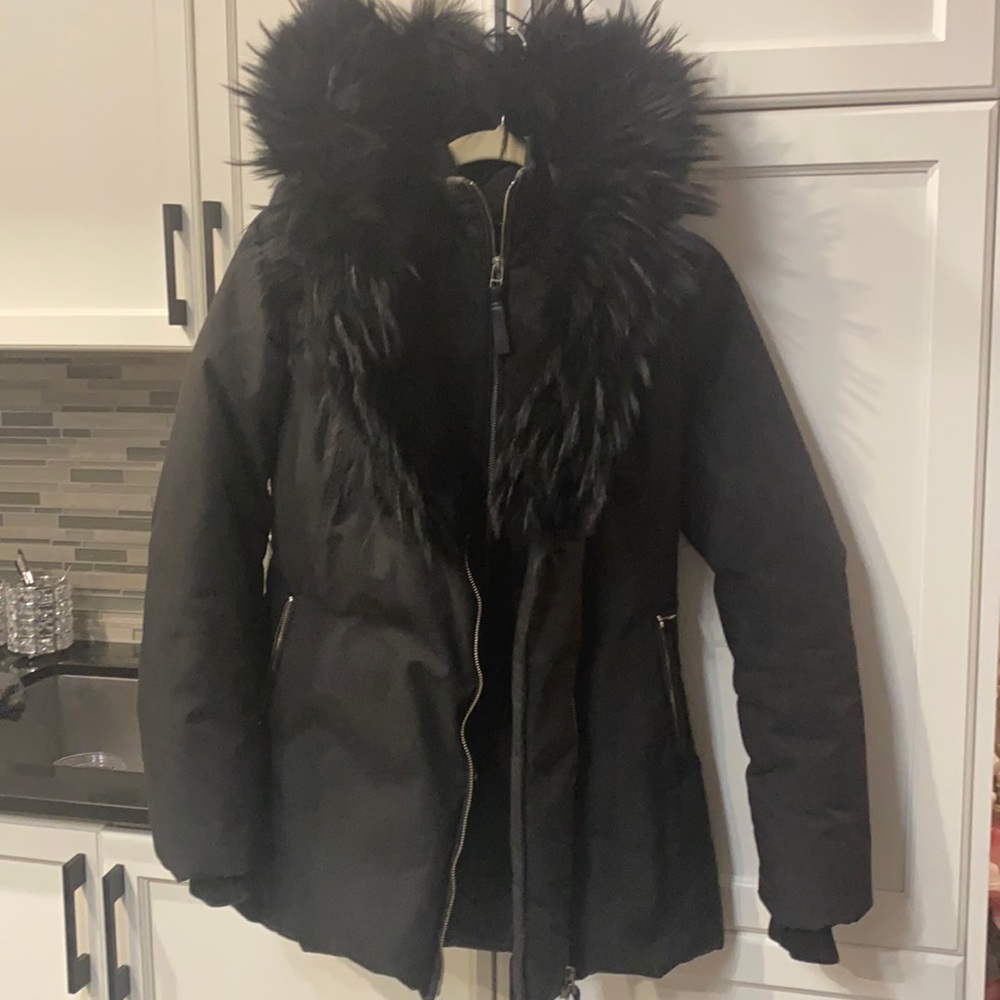 Xs mackage jacket. Great condition. Very warm and a lot of fur.